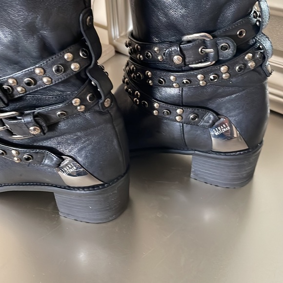 Stuart Weitzman Over The Knee Leather Boots - Picture 6 of 10